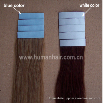 Tape Hair Extension, Remy Indian Human Hair